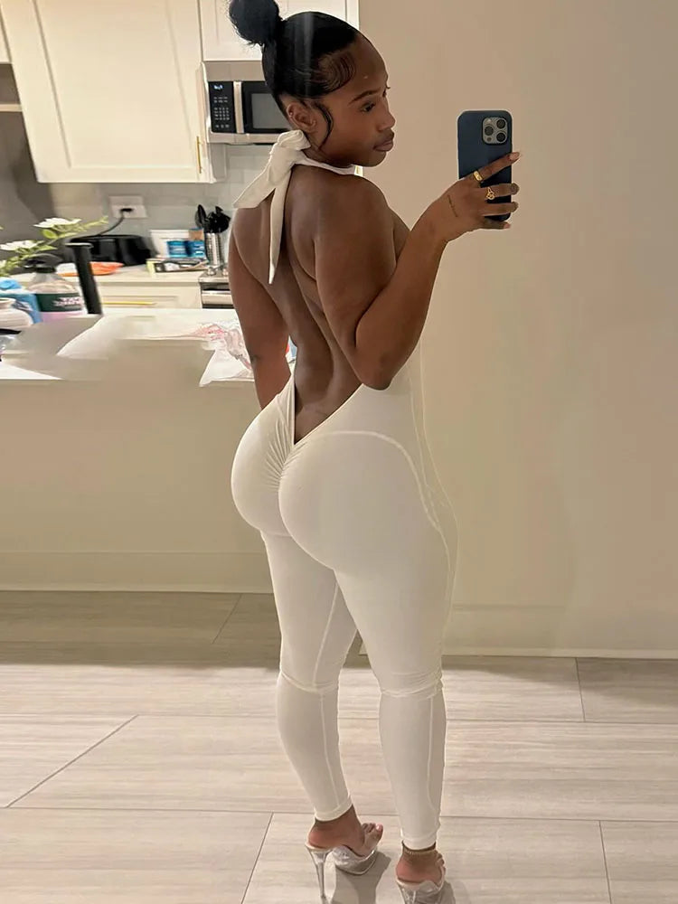 Peach Butt Jumpsuit